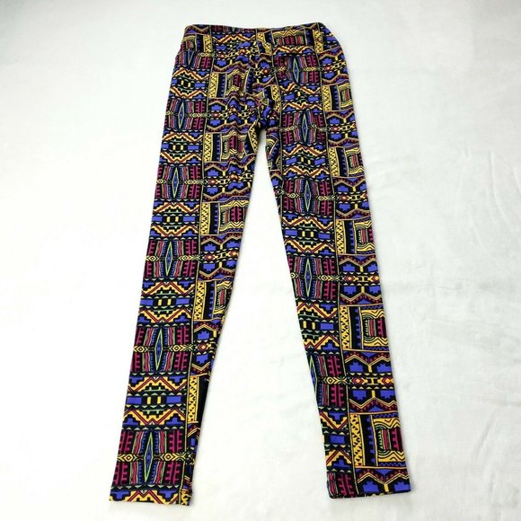 NWOT LulaRoe One Size Leggings  Womens Size 0-12  OS Stretch Pants Multicolor - Picture 6 of 7